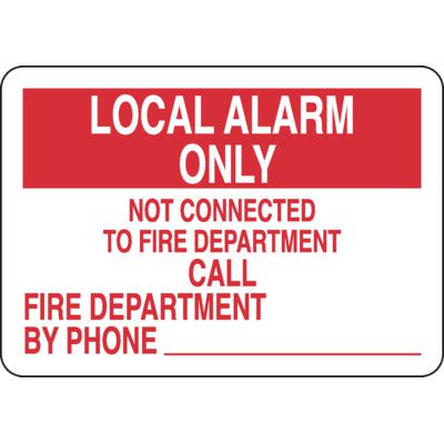 Fire Safety Signs | OSHA & NFPA Compliant Emergency Signage | Emedco