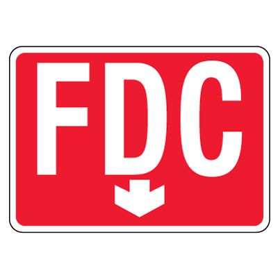 Fire Department Connection (FDC) Signs | Seton