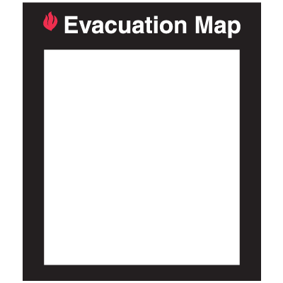 Evacuation Map Insert Frames | Seton Canada