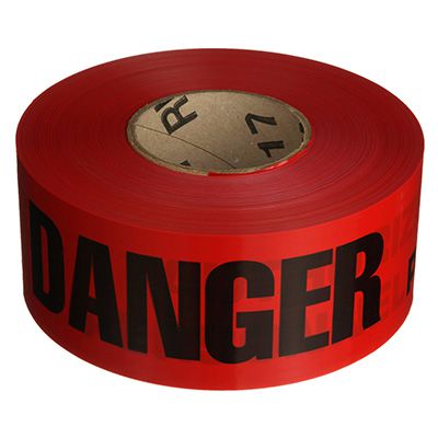 Danger Authorized Personnel Barricade Tape | Seton