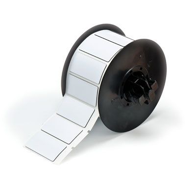 Labels R30 B30 Series Raised Panel Label: Polyester, White, 1 in H x 2 in W ...