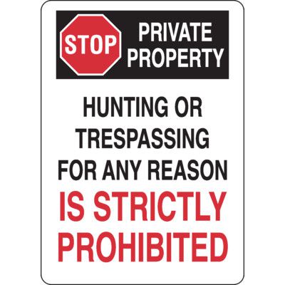 acrylic no trespassing private property sign durable easy - United Kingdom