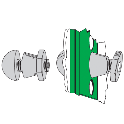Sign Mounting Hardware & Kits | Heavy-Duty Brackets & Bolts | Seton