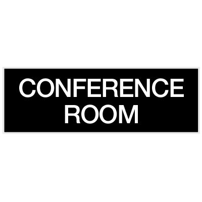 Sign Stating Conference Room Conference Room - Engraved Standard Worded Signs | Emedco