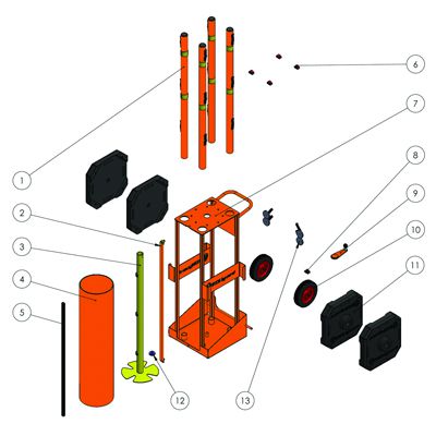 Portable Safety Zone | Instant Barricade System | Seton