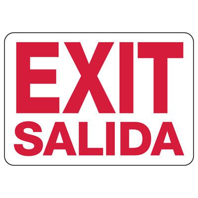 Industrial exit signs hotsell