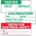 Calibration Stickers, Calibration Labels, Qc Labels | Emedco