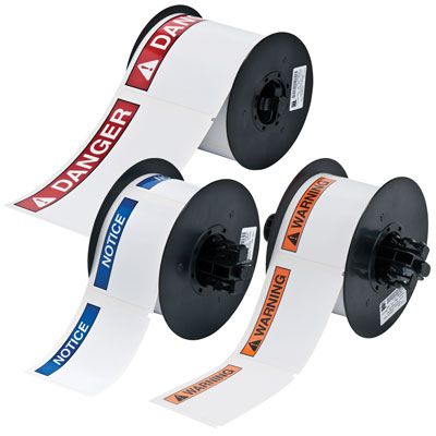 Brady® BBP®31 and BBP®33 ANSI Header Label Ribbons | Seton