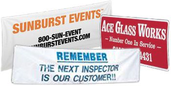 Custom Message Banners Custom Signs | Design Your Own Personalized Signs Online | Seton
