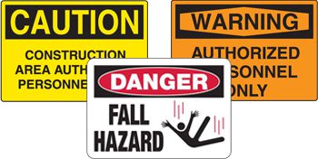Safety Signs & Workplace Signs | Seton.ca